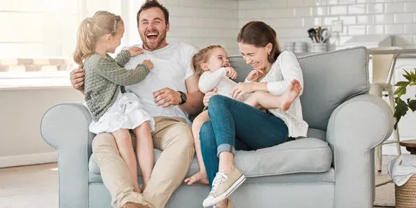 family in pest free home